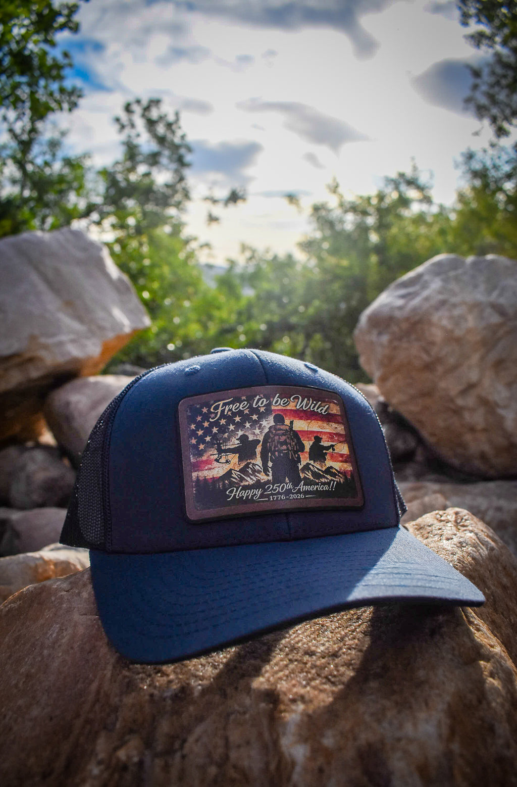 Free to Be Wild 250th America Trucker Hat (Limited Edition)