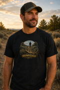 Elk Shed Hunting T-Shirt "Brown Gold" Tee