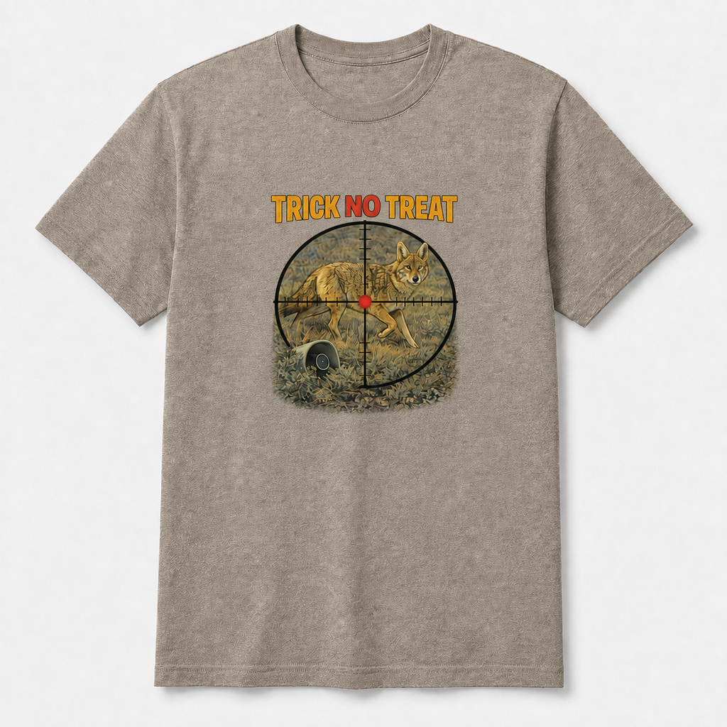 Coyote Hunting T-Shirt "Trick no Treat" Coyote Hunting Tee