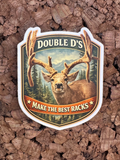 Double D’s Make the Best Racks Sticker – 4" Premium Vinyl Decal