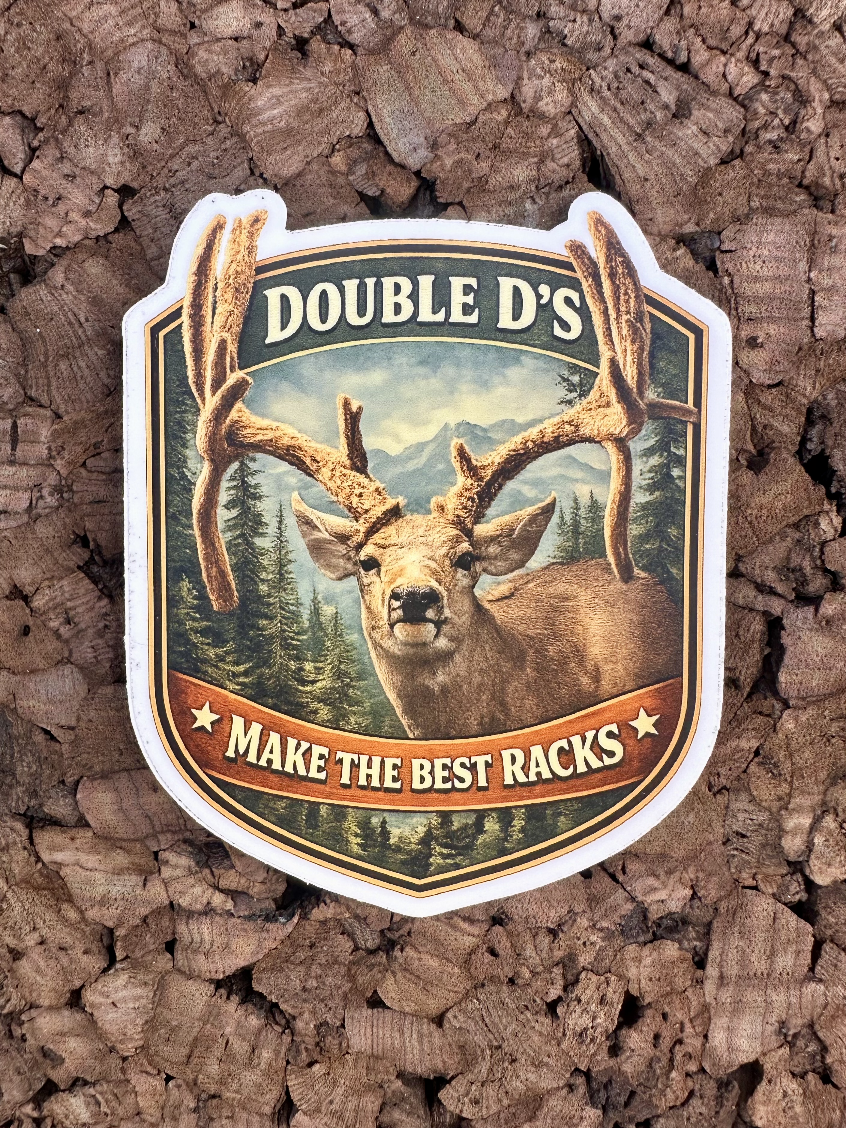 Double D’s Make the Best Racks Sticker – 4" Premium Vinyl Decal