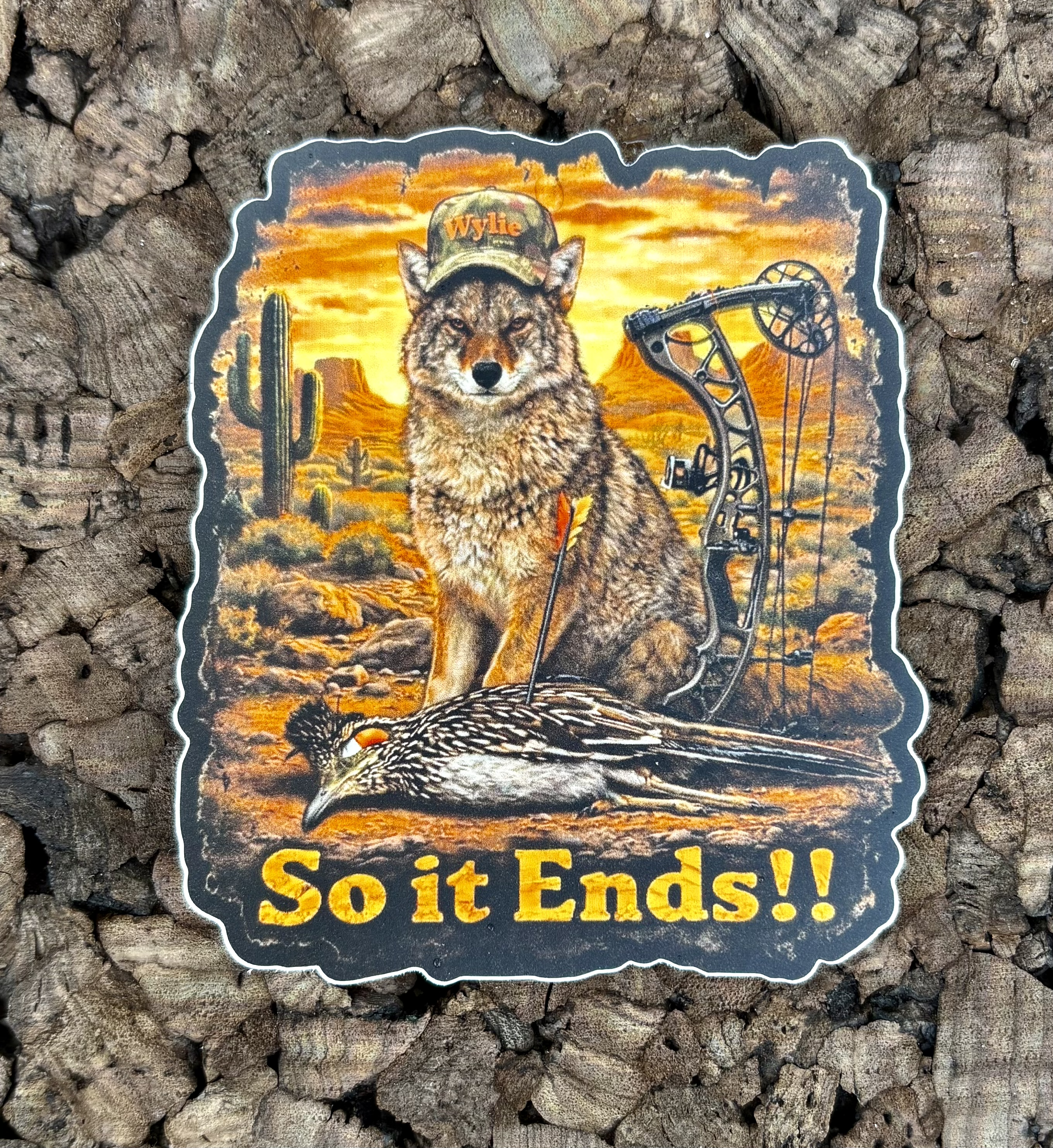 So it Ends-4" Premium Vinyl Decal