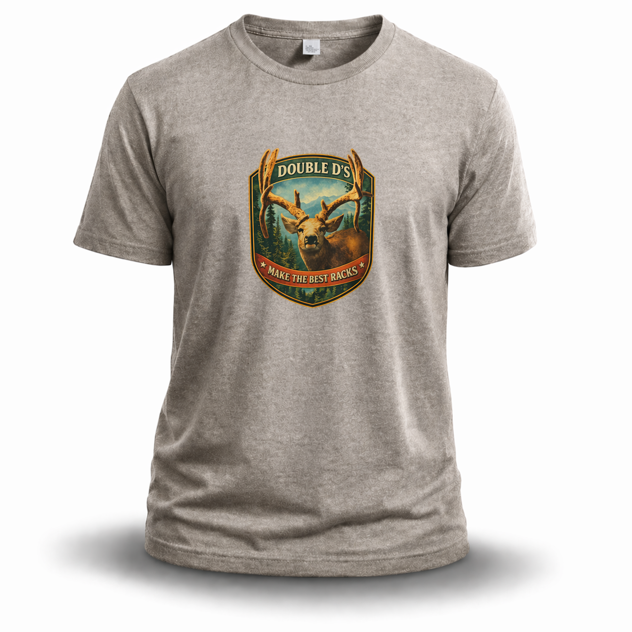Mule Deer Hunting T-Shirt – “Double D’s Make the Best Racks”