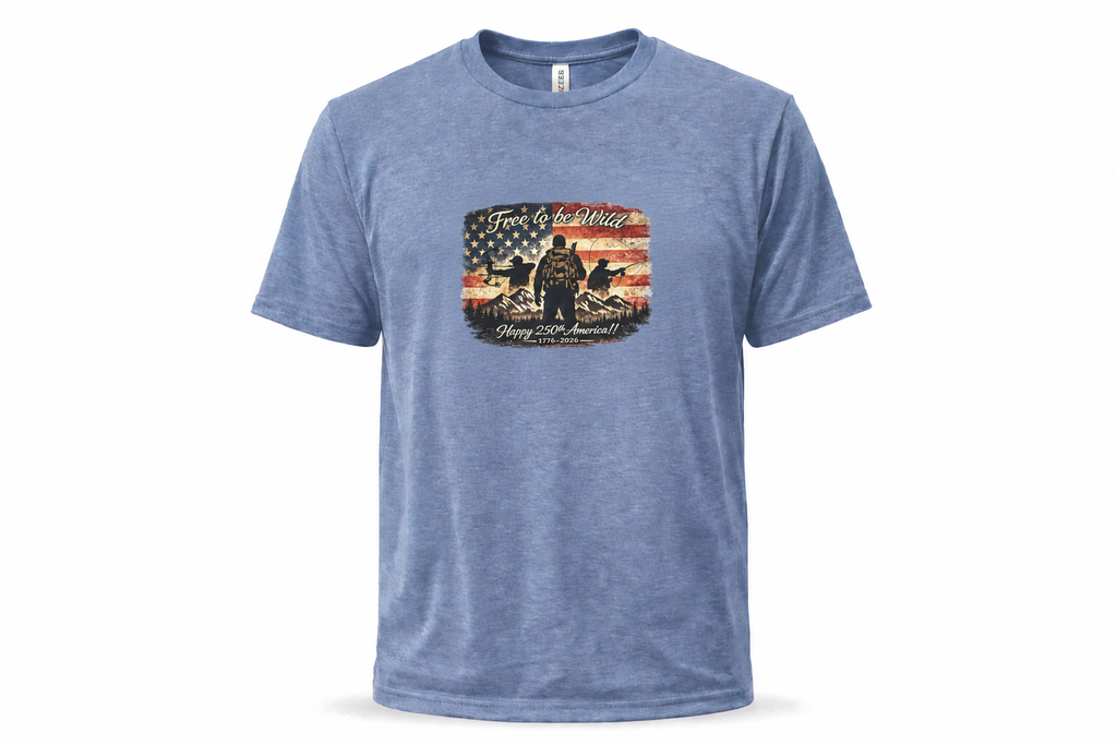 Free to Be Wild 250th America T-Shirt (Limited Edition)