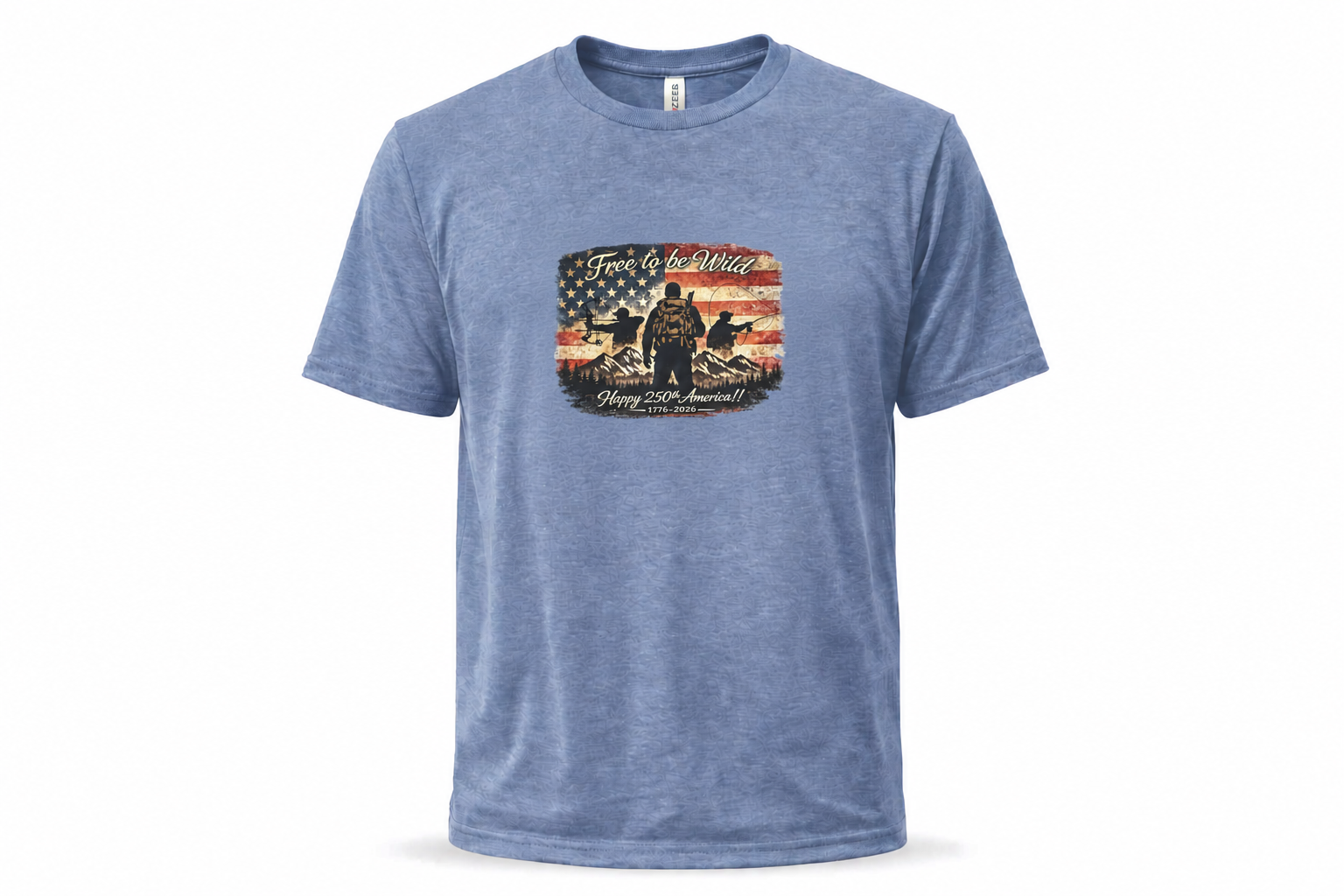 Free to Be Wild 250th America T-Shirt (Limited Edition)