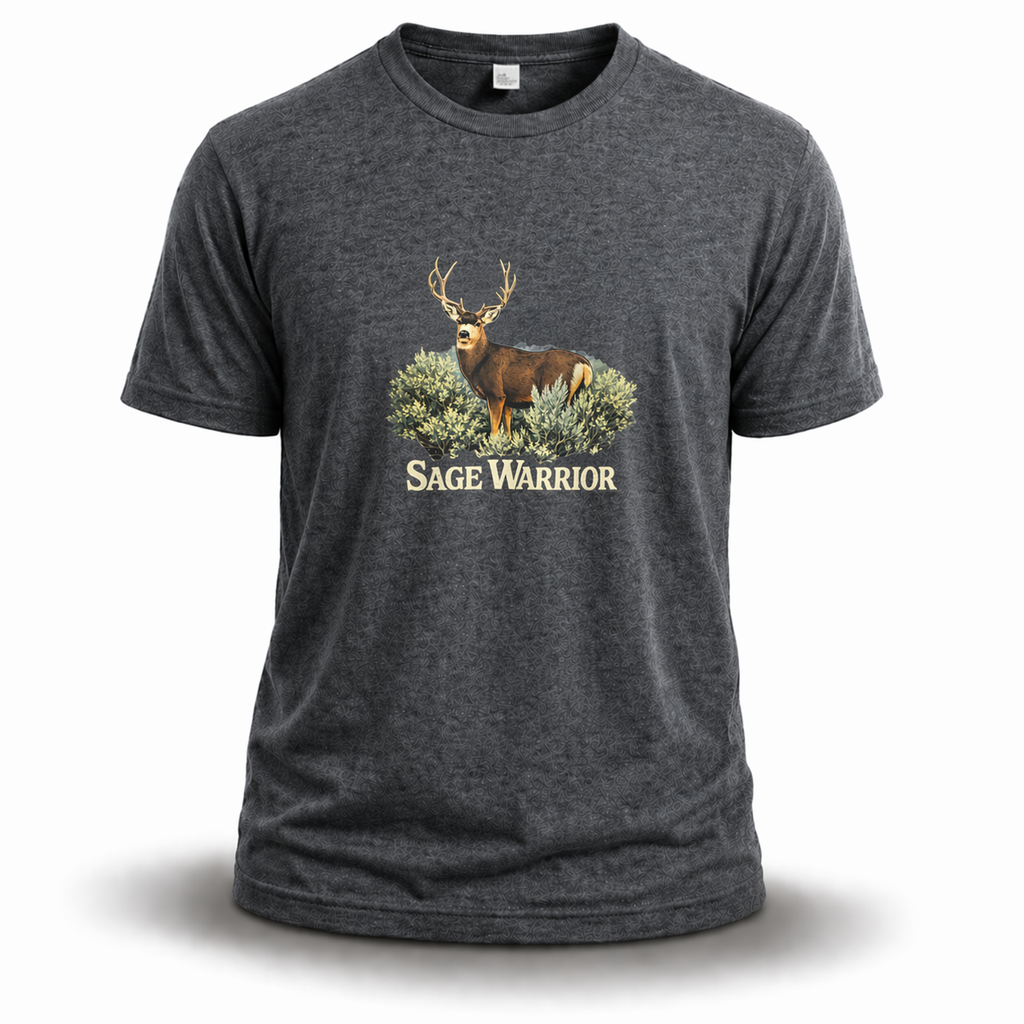 Sage Warrior Mule Deer Shirt – Deer Hunting T-Shirt