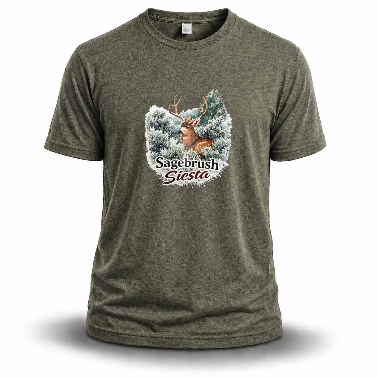 Mule Deer Hunting Shirt – Sagebrush Siesta Tee