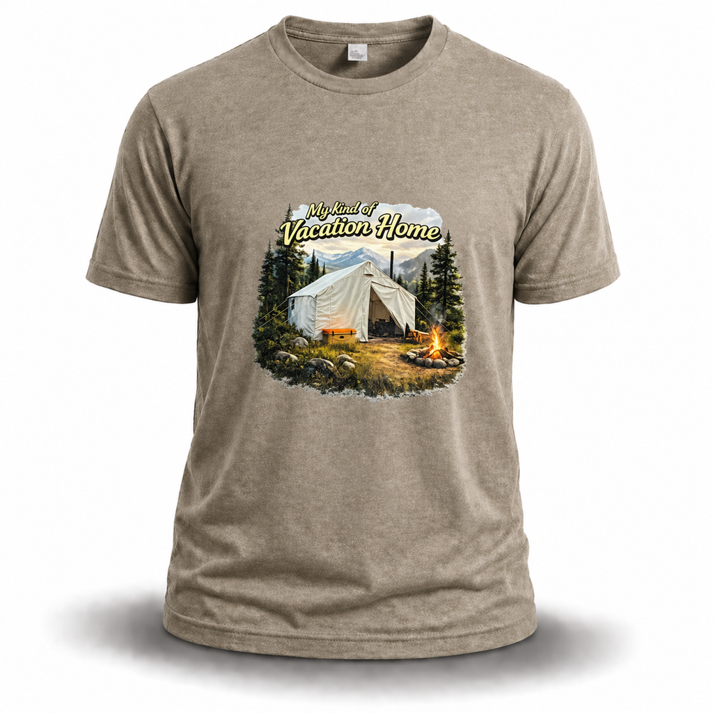 Camping Shirt – My Kind of Vacation Home Tee