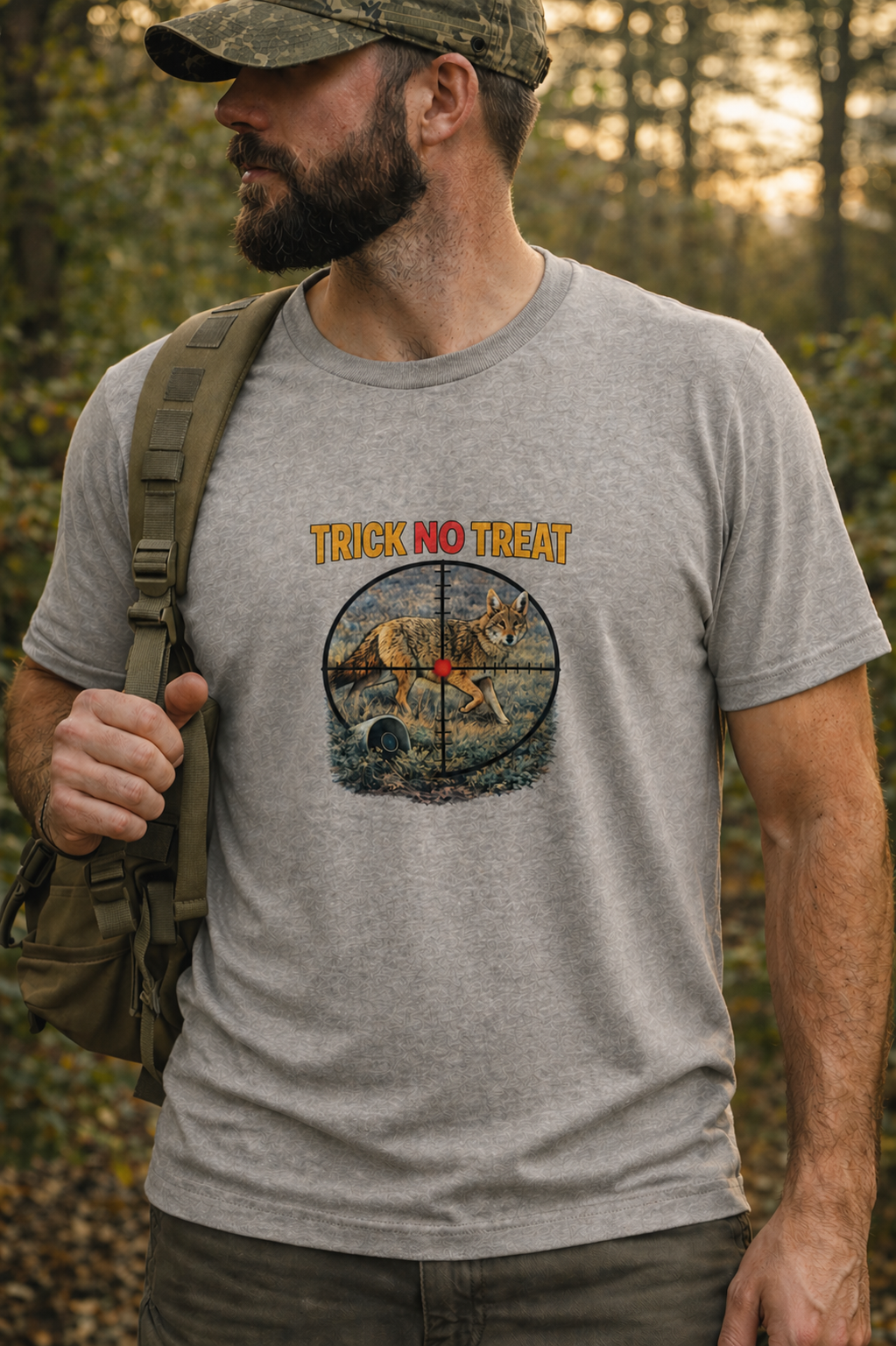 Funny Coyote Hunting Shirt – Trick No Treat Tee
