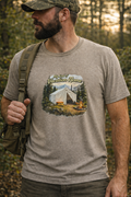 Camping T-Shirt "My Kind of Vacation Home" Camping Tee