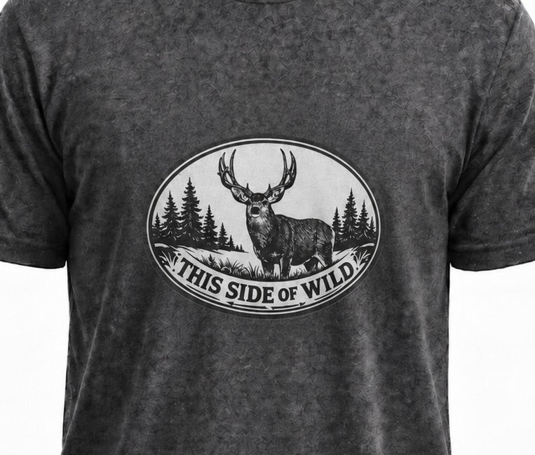 Mule Deer Hunting Shirt – This Side of Wild Tee