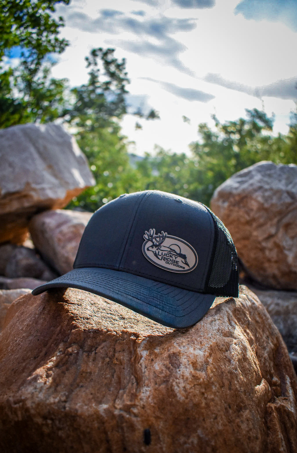 Lucky Ridge Outdoors Mule Deer Trucker Hat