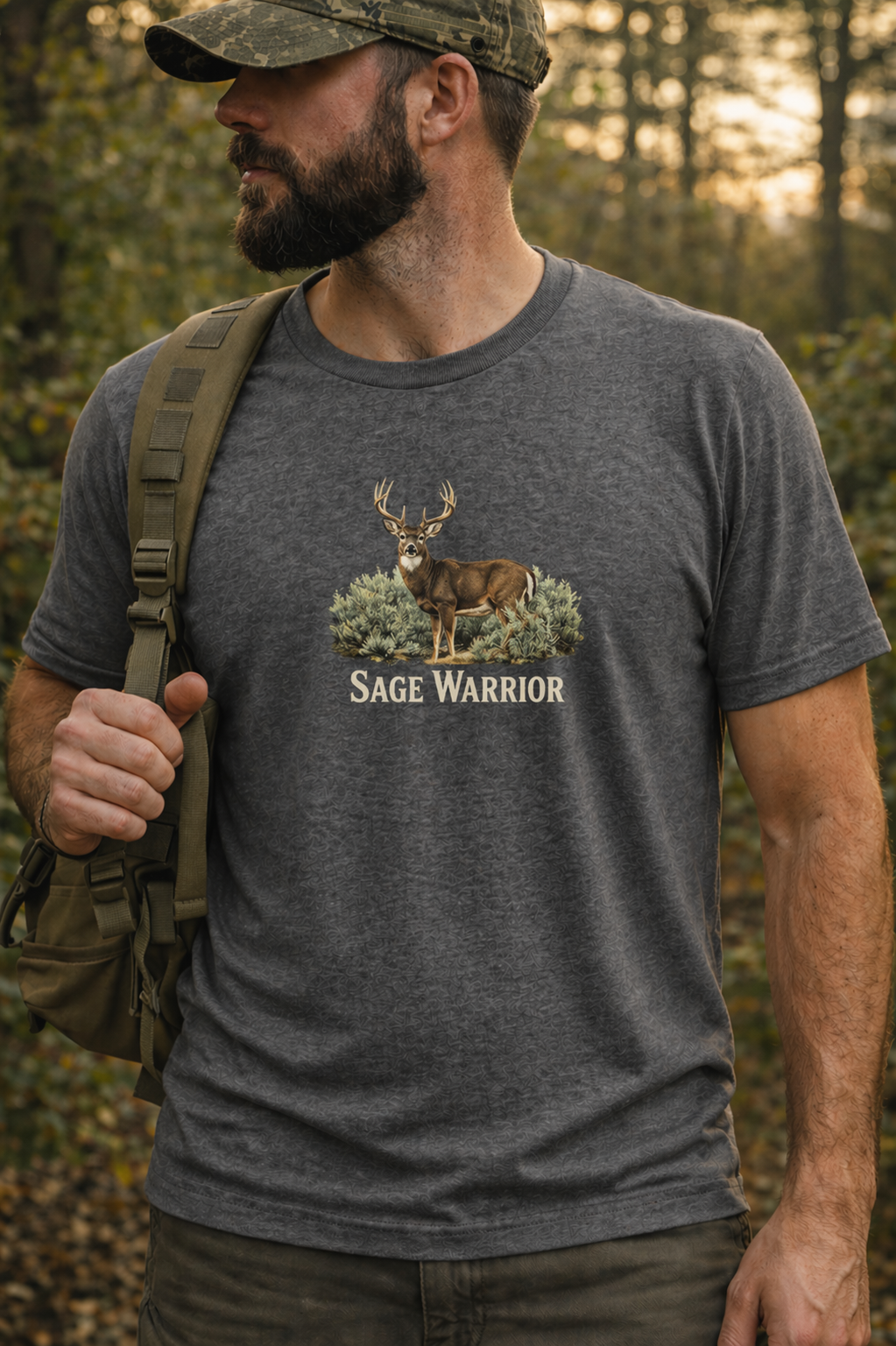 Sage Warrior Mule Deer Shirt – Deer Hunting T-Shirt